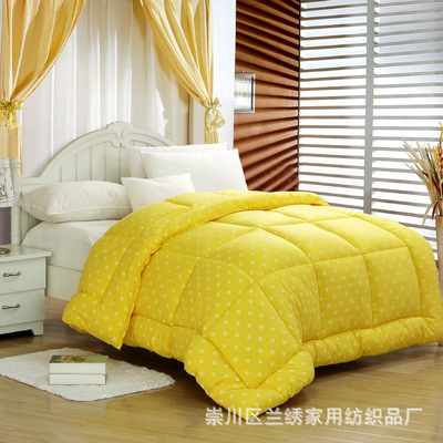 【南通家紡批發 冬季特惠被 珠光漿磨毛 超細纖維】價格,廠家,圖片,被子、蠶絲被、羽絨被,崇川區蘭繡家用紡織品廠-